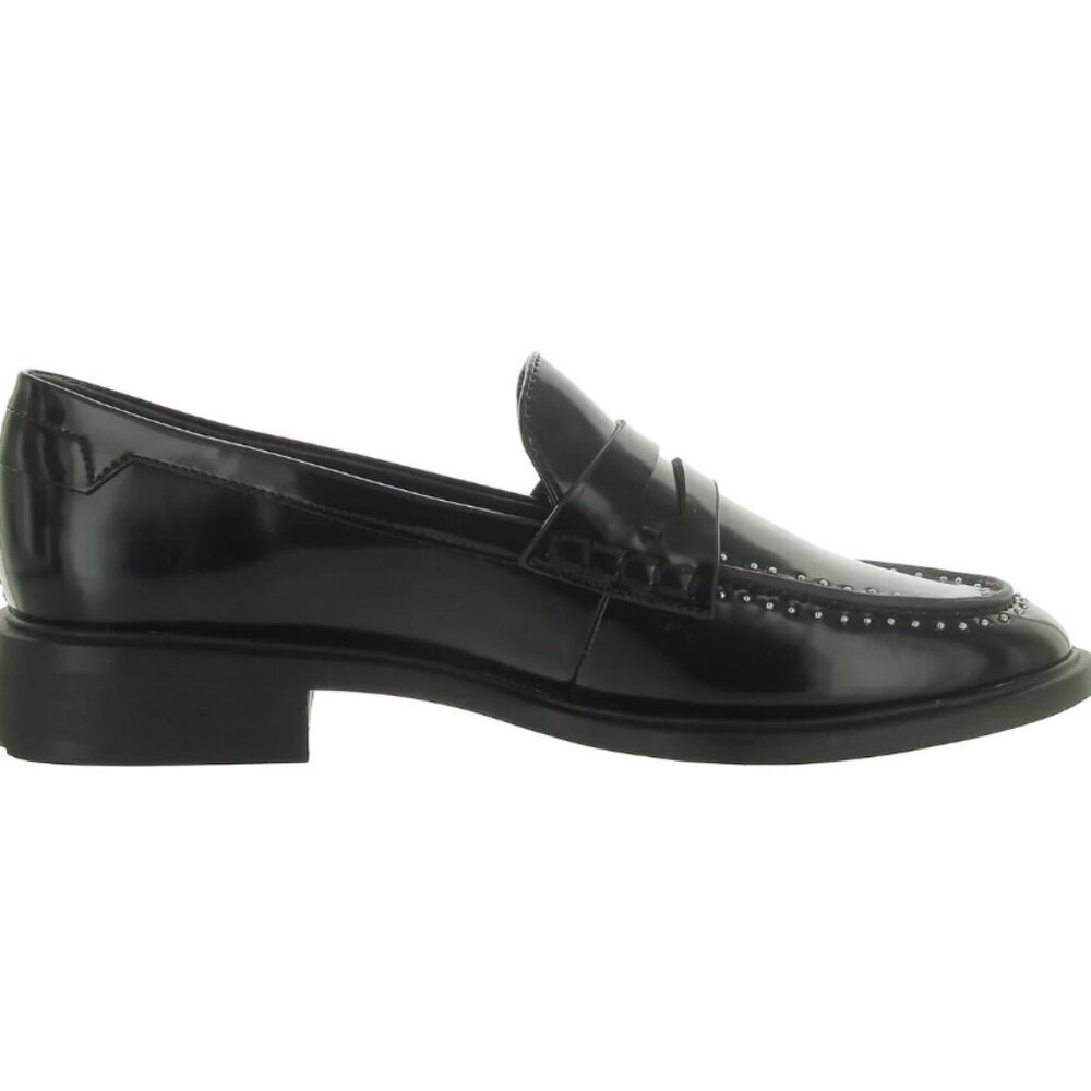 Sarto Franco Sarto Eden Patent Studded Loafers – Black – Size 9 – NWT